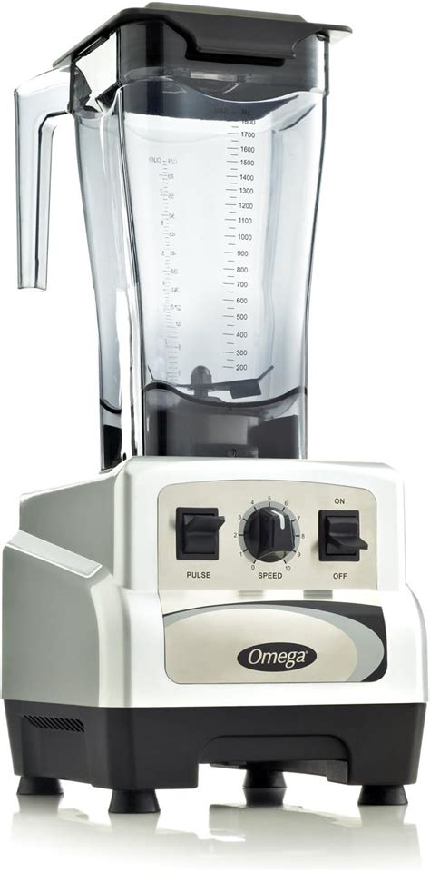 Omega BL460S 3 Peak Horse Power Commercial Blender 